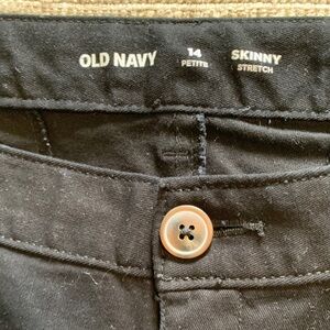 Old Navy Black Skinny Stretch Pants